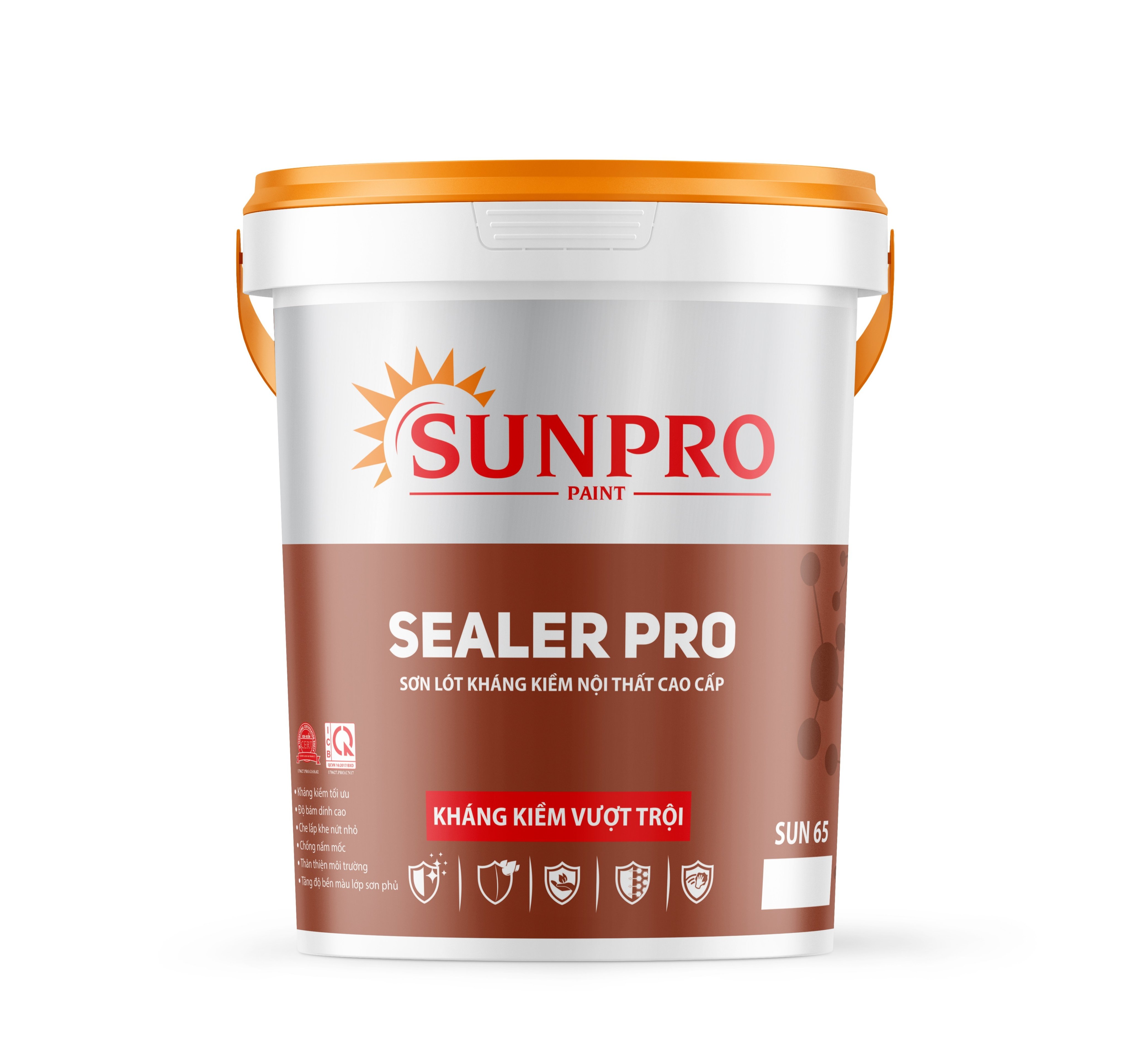 SUN65 - SEALER PRO Sơn lót kháng kiềm nội thất cao cấp